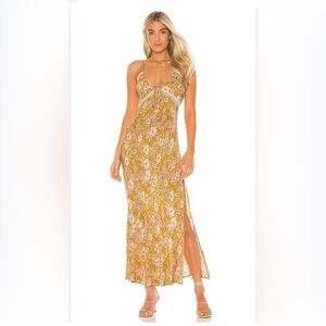 FREE PEOPLE
All I Wanted Maxi Slip In Yellow
